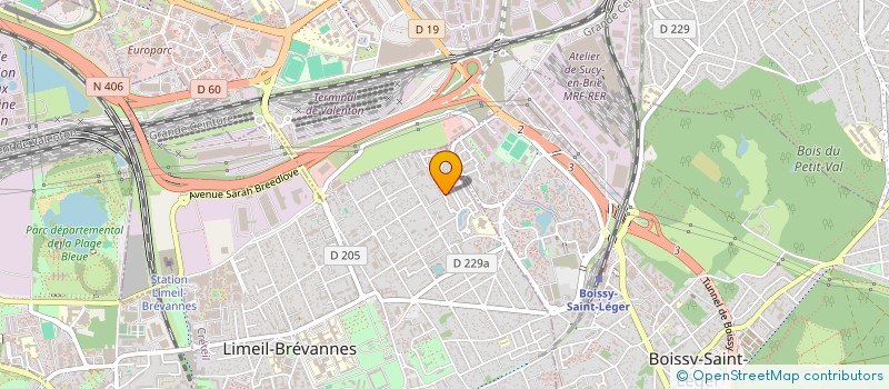 localisation de l'entreprise SCI SZERMAN à LIMEIL-BREVANNES