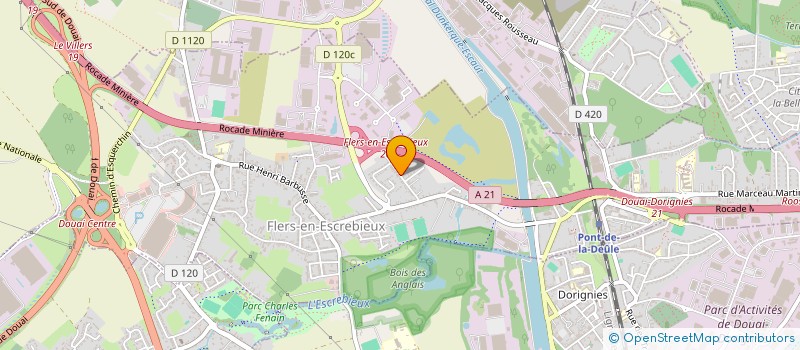 localisation de l'entreprise SCI SZPASY  FLERS-EN-ESCREBIEUX