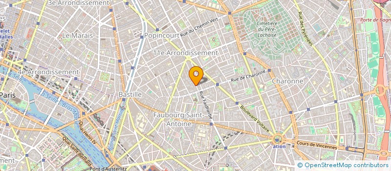 localisation de l'entreprise SCI SZWARC  PARIS