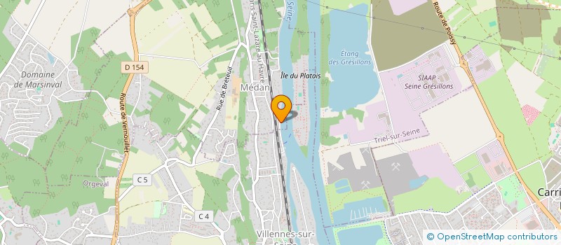 localisation de l'entreprise SCI T.A.C.  MEDAN