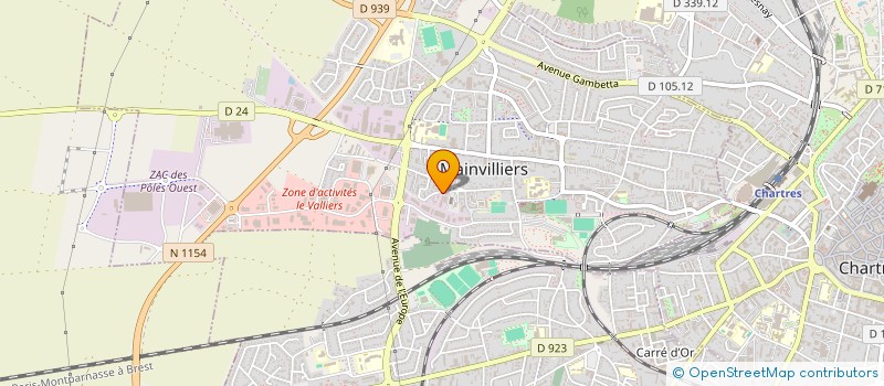 localisation de l'entreprise SCI T.A.P.F. à MAINVILLIERS