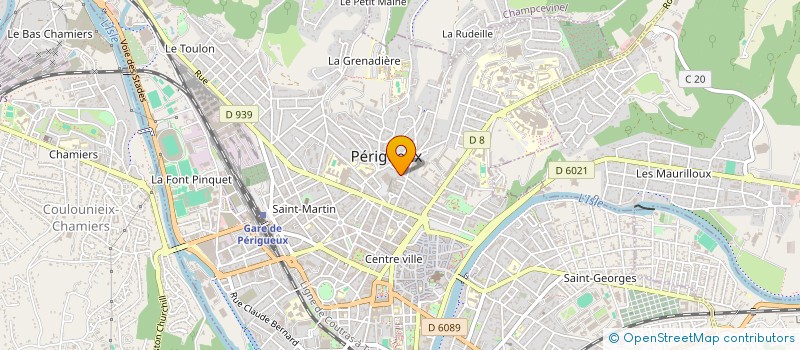 localisation de l'entreprise SCI T.ANOE à PERIGUEUX