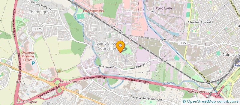 localisation de l'entreprise SCI T.B.D  SAINT-BRICE-COURCELLES