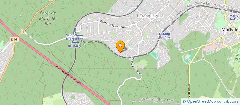 localisation de l'entreprise SCI T&C  L'ETANG-LA-VILLE