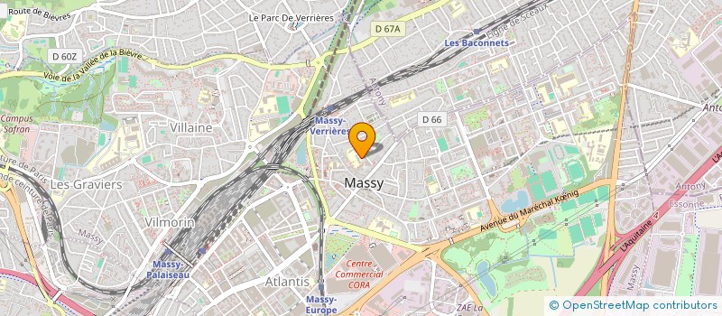 localisation de l'entreprise SCI T.C.N à MASSY