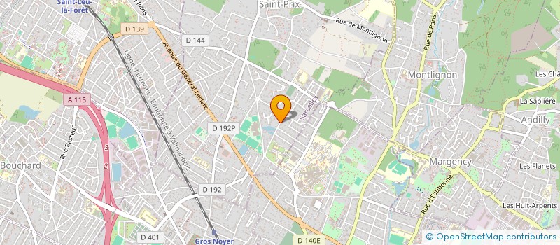 localisation de l'entreprise SCI T D C M J à SAINT-PRIX