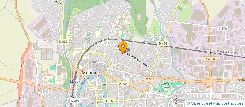 localisation de l'entreprise SCI T D O à MEAUX