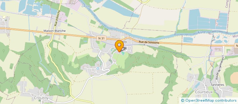 localisation de l'entreprise SCI T.E.K  CUISE-LA-MOTTE