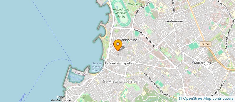 localisation de l'entreprise SCI T.E.L. à MARSEILLE