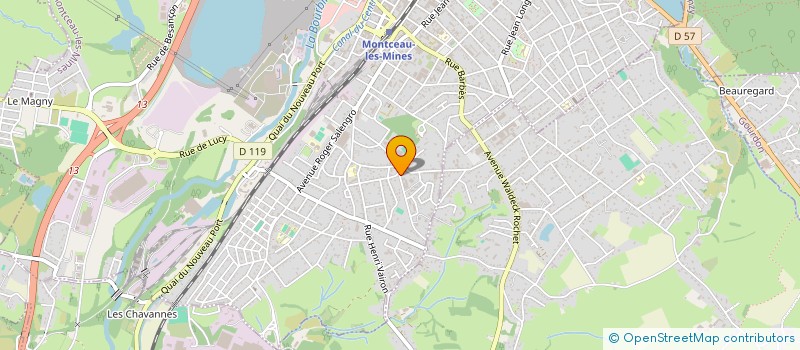 localisation de l'entreprise SCI T ET B  NIMES