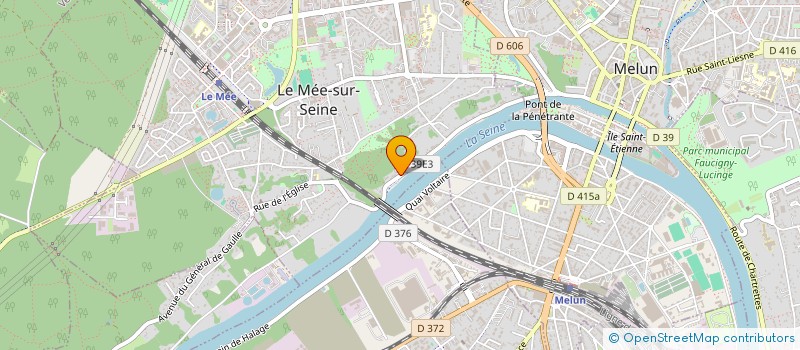 localisation de l'entreprise SCI T-F  LE MEE-SUR-SEINE