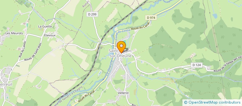 localisation de l'entreprise SCI T F A C  SAINT-BERAIN-SUR-DHEUNE