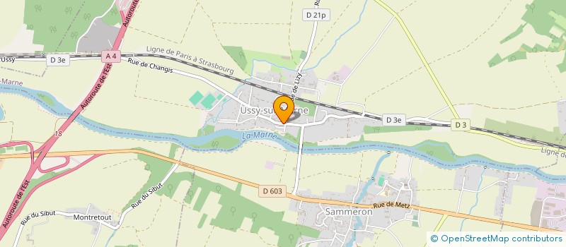 localisation de l'entreprise SCI T.F.F.F  USSY-SUR-MARNE