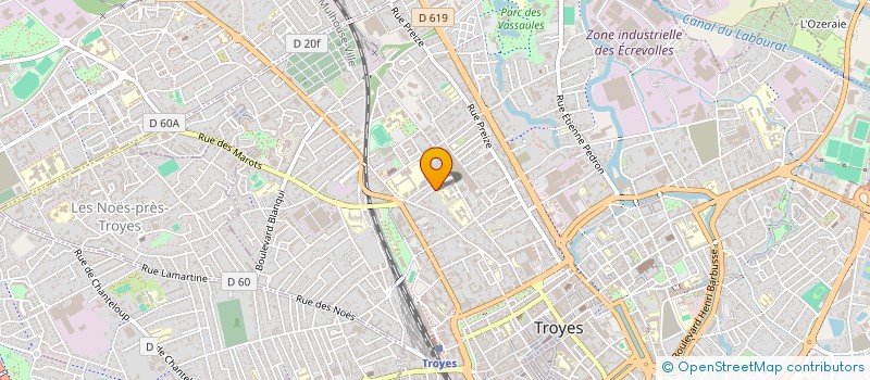 localisation de l'entreprise SCI T F IMMOBILER à TROYES