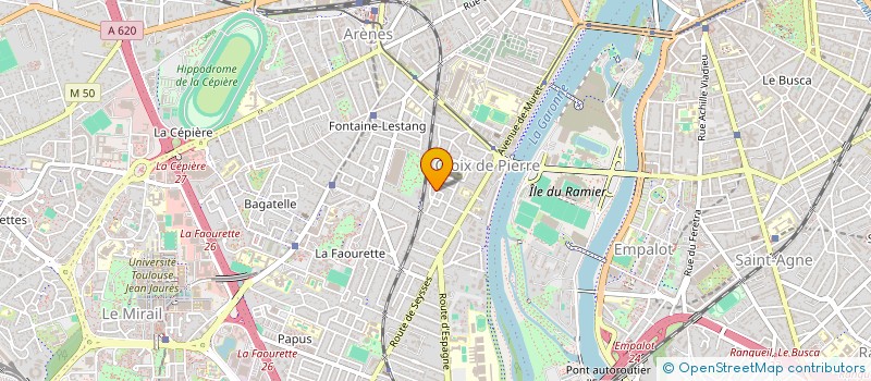 localisation de l'entreprise SCI T&G à TOULOUSE