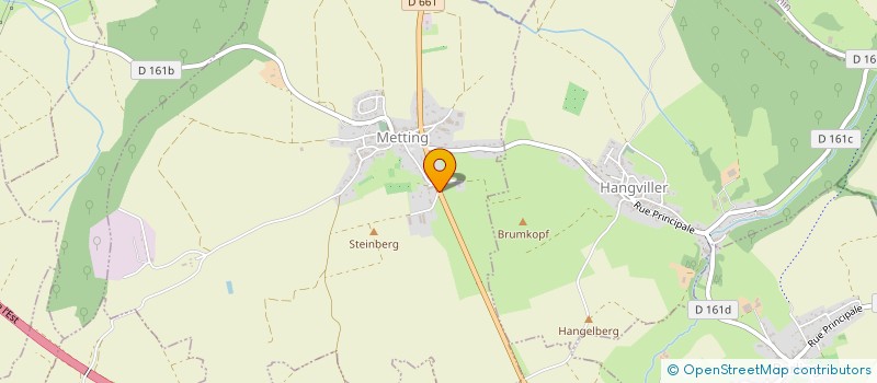 localisation de l'entreprise SCI T.G. IMMOBILIERE  METTING