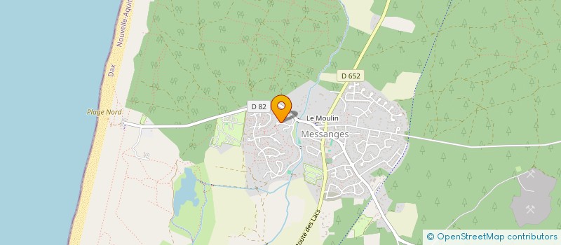 localisation de l'entreprise SCI T.L.F à MESSANGES