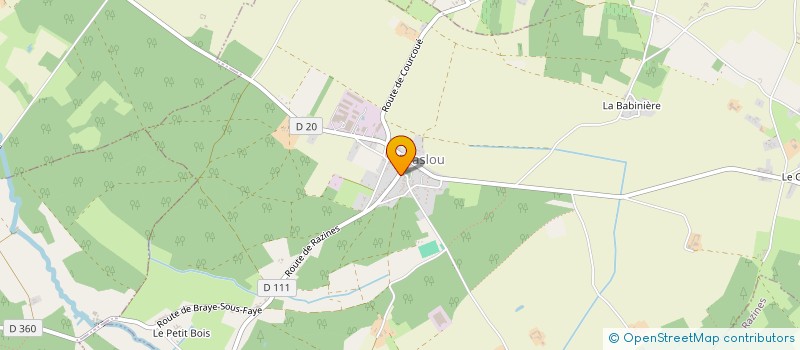 localisation de l'entreprise SCI T.L.M.  BRASLOU