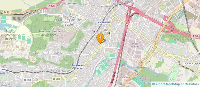 localisation de l'entreprise SCI T.M.C à PALAISEAU