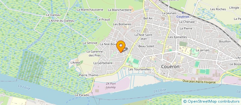 localisation de l'entreprise SCI T.M.G. à COUERON