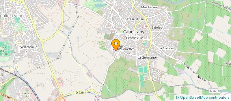 localisation de l'entreprise SCI T.M.J  CABESTANY