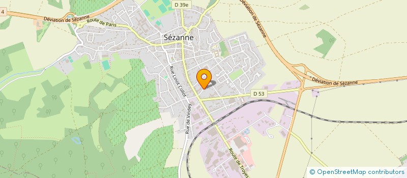 localisation de l'entreprise SCI T.M.L.P.P.L à SEZANNE