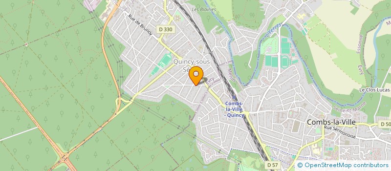 localisation de l'entreprise SCI T.O  QUINCY-SOUS-SENART