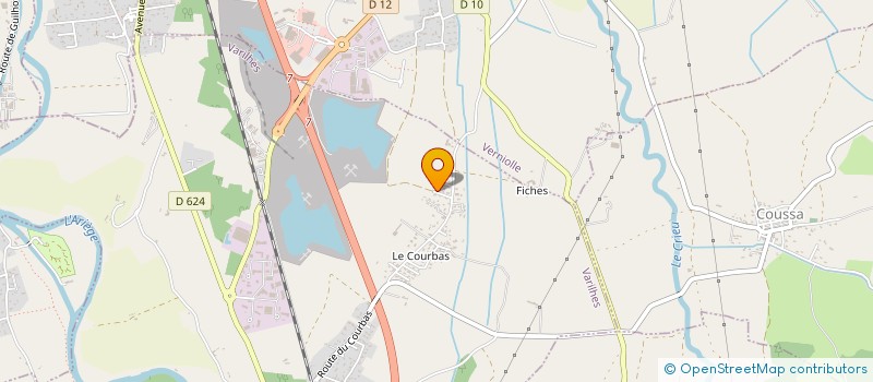 localisation de l'entreprise SCI T.O.C. à VARILHES