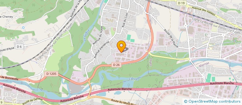 localisation de l'entreprise SCI T.Q.S.  MARIGNIER