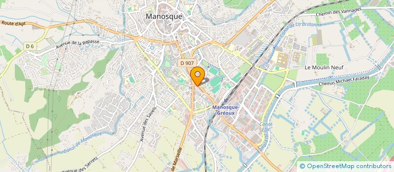 localisation de l'entreprise SCI T.R.D. à MANOSQUE