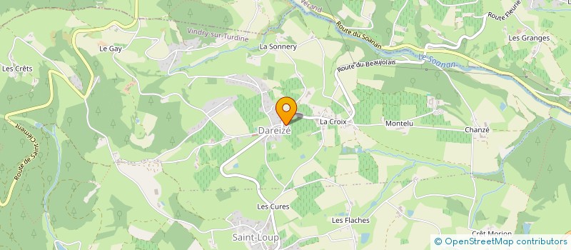 localisation de l'entreprise SCI T.T. N1  VINDRY-SUR-TURDINE