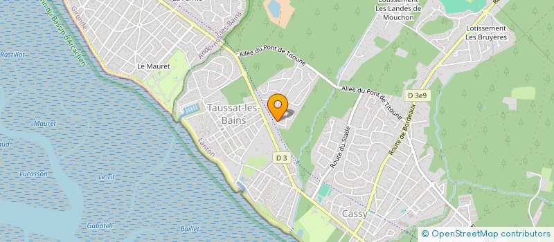 localisation de l'entreprise SCI T.T. TAN  LANTON