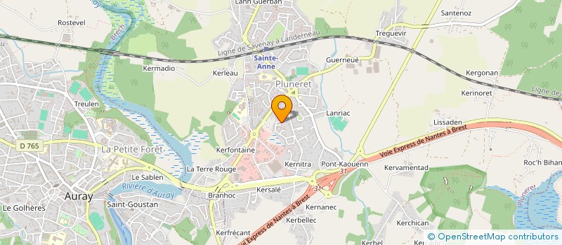 localisation de l'entreprise SCI T-THRISS  LE BONO