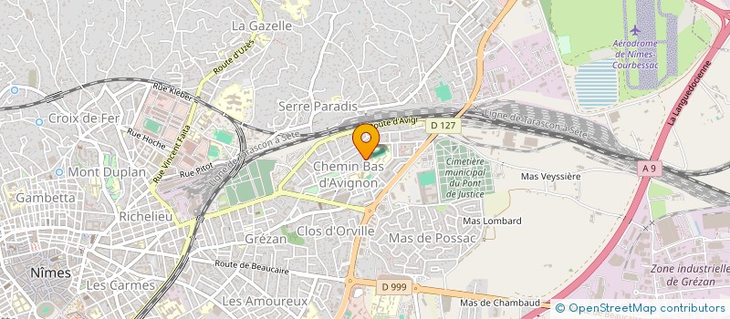 localisation de l'entreprise SCI T Z  NIMES