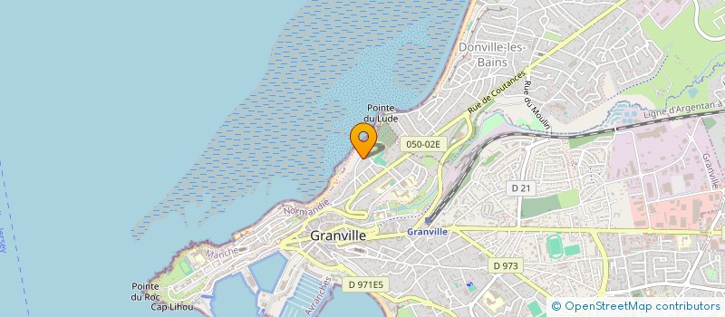 localisation de l'entreprise SCI T2 à GRANVILLE