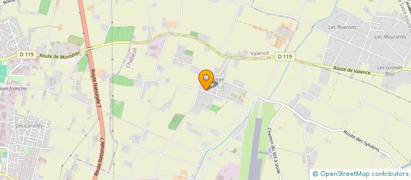 localisation de l'entreprise SCI T2L à CHABEUIL