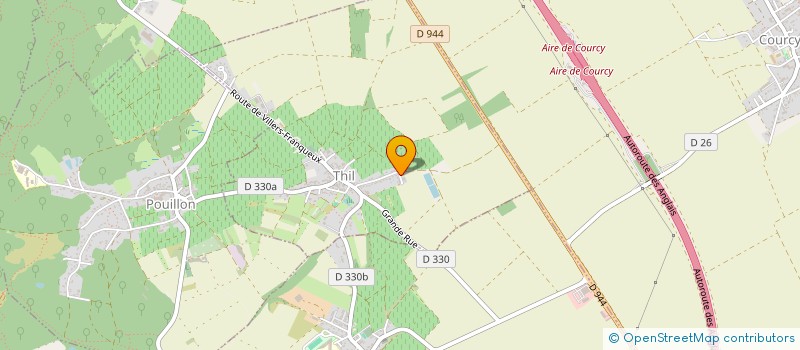 localisation de l'entreprise SCI T2M  REIMS