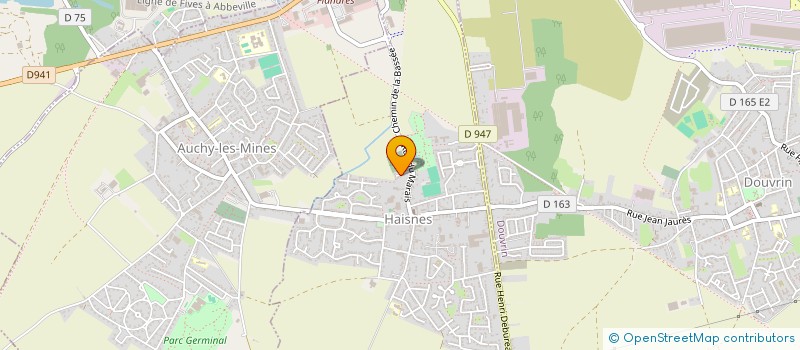 localisation de l'entreprise SCI T2N  HAISNES