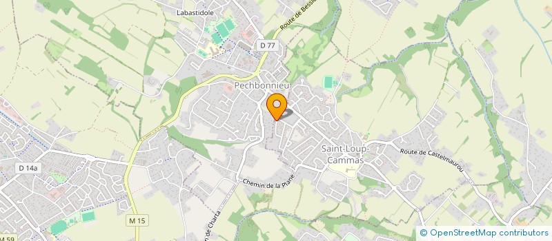 localisation de l'entreprise SCI T2S  SAINT-LOUP-CAMMAS