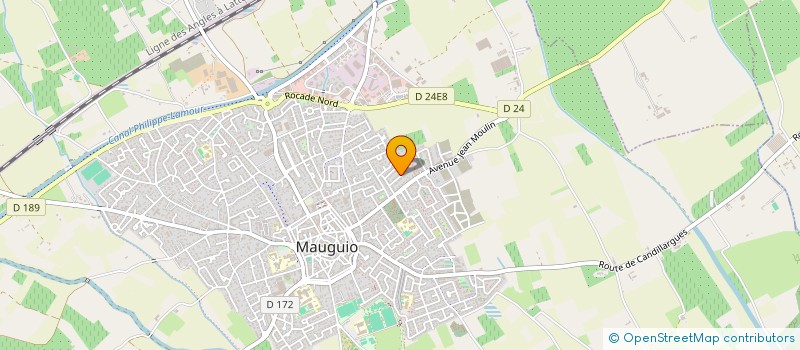 localisation de l'entreprise SCI T3M  MAUGUIO