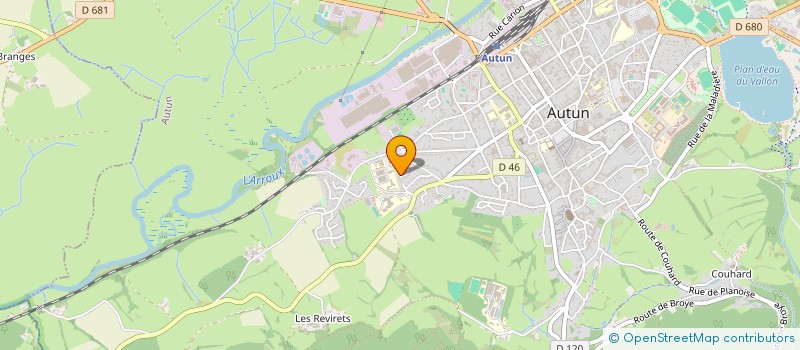 localisation de l'entreprise SCI T3M  AUXY