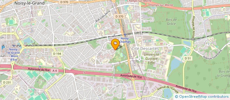 localisation de l'entreprise SCI TA à NOISY-LE-GRAND