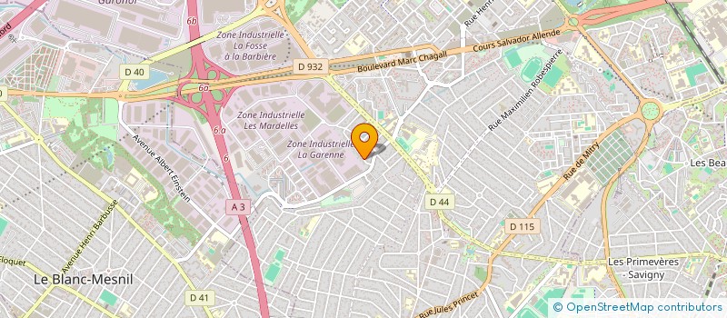 localisation de l'entreprise SCI TA BENTELLI à AULNAY-SOUS-BOIS