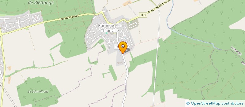 localisation de l'entreprise SCI TA IMMO 1  RURANGE-LES-THIONVILLE