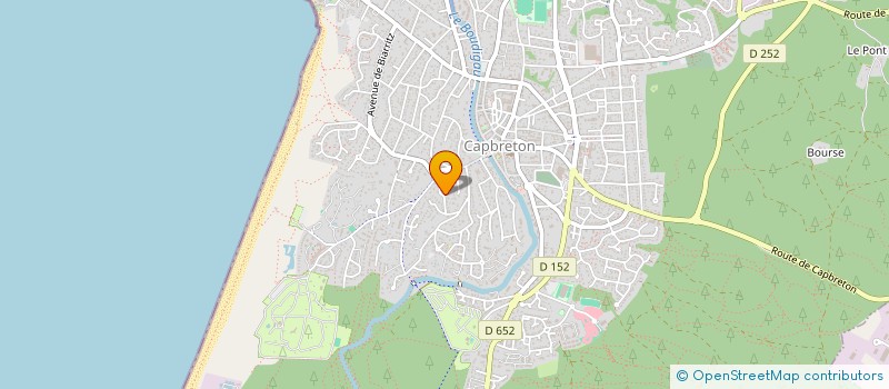 localisation de l'entreprise SCI TAA à CAPBRETON