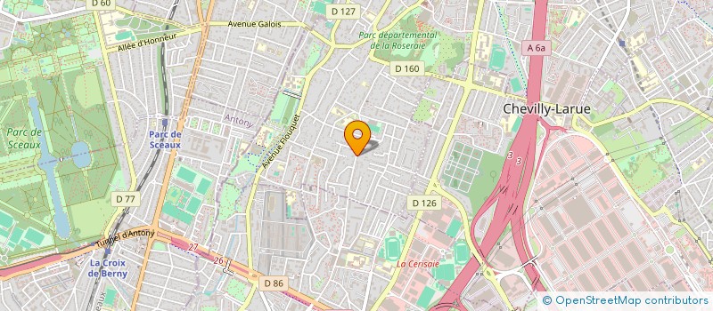 localisation de l'entreprise SCI TAAGE  L'HAY-LES-ROSES