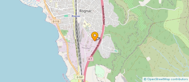 localisation de l'entreprise SCI TAAX  ROGNAC