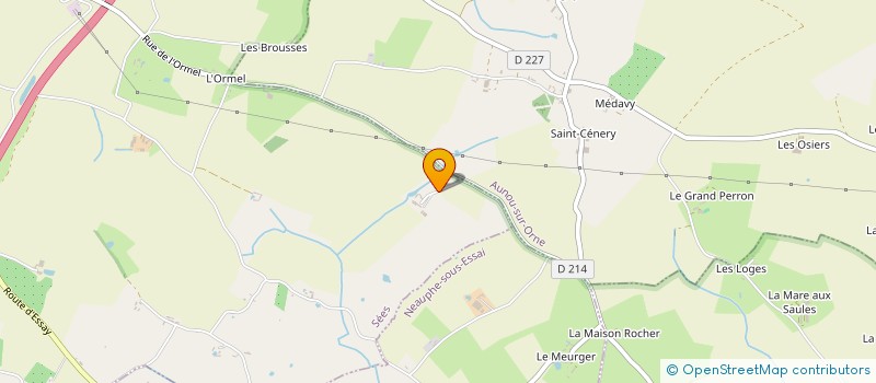 localisation de l'entreprise SCI TAB à SEES