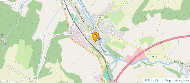localisation de l'entreprise SCI TAB IMMO à ROLAMPONT