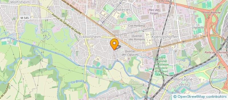 localisation de l'entreprise SCI TABAC-CORBEAU  ECKBOLSHEIM